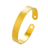 24KT Gold Bracelet with Chinese Words for Birthday Wedding Gift