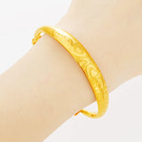European Hot Fine Woman Girl Party 24KT Bracelet Bangle