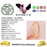 OMHXFC BE365 Nezha 24KT Bracelet Bangle