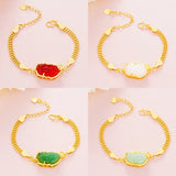 BE368 Vintage PIXIU 24KT Bracelet Bangle Hot Woman Party Gift