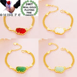 BE368 Vintage PIXIU 24KT Bracelet Bangle Hot Woman Party Gift