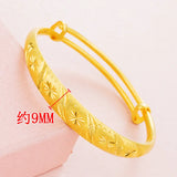 24KT Phoenix Bracelet Bangle for European Hot Girl Party Birthday Wedding