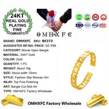 European Fine Woman Girl Party Birthday Wedding Gift Bracelet Bangle