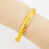European Hot Fine Woman Girl Phoenix 24KT Bracelet Bangle