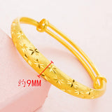 European Hot Fine Woman Girl Phoenix 24KT Bracelet Bangle