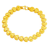 European Hot Fine Woman Girl Party Birthday Wedding Gift Heart Chain Bracelet