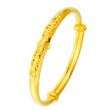 Vintage Peacock 24KT Bracelet Bangle for Women