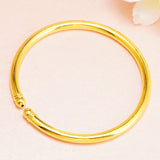European Hot Fine Woman Girl 24KT Bracelet Bangle
