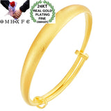 European Hot Woman Birthday Gift 24KT Bracelet Bangle