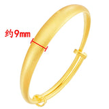 European Hot Woman Birthday Gift 24KT Bracelet Bangle