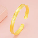 European Hot Fine Woman Mother Party Birthday Wedding Gift 24KT Bracelet