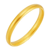 European Hot Fine Woman Mother Party Birthday Wedding Gift 24KT Bracelet Bangle