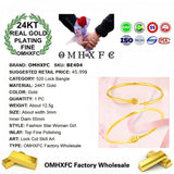 European Hot Thin 520 Lock 24KT Bracelet Bangle