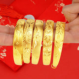 European Hot Fine Woman Mother Party Birthday Wedding Gift Flower Star Bracelet