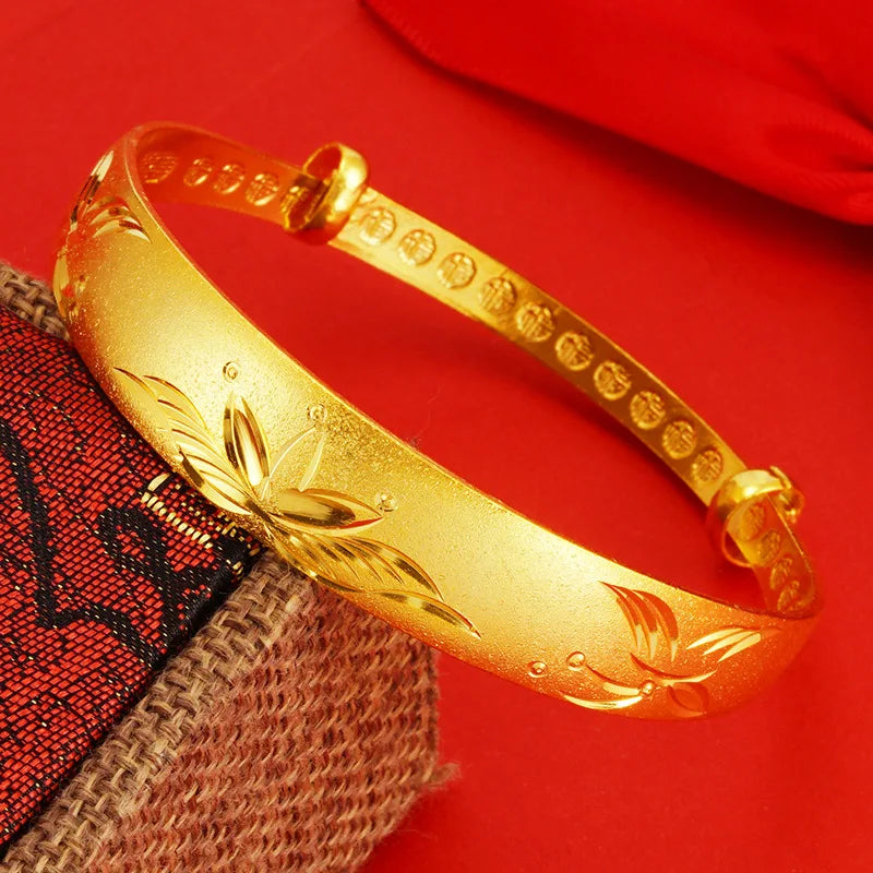 European Hot Fine Woman Mother Party Birthday Wedding Gift Flower Star Bracelet