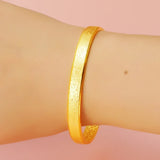 European Hot Fine Woman Mother Party Birthday Wedding Gift Vintage 24KT Bracelet