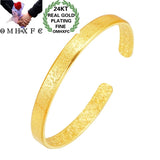 European Hot Fine Woman Mother Party Birthday Wedding Gift Vintage 24KT Bracelet