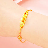 European Fine Woman Girl Party Birthday Gift Coin PIXIU Bracelet