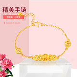 European Fine Woman Girl Party Birthday Gift Coin PIXIU Bracelet
