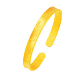 OMHXFC European Fine Woman Party Birthday Wedding Gift Vintage XINJING Bangle