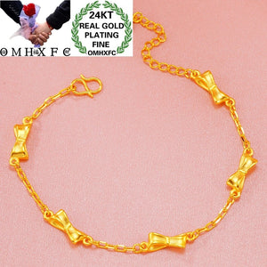 European Fine Woman Girl Party Birthday Wedding Gift Sweet Bowtie Bracelet