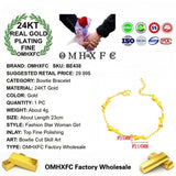 European Fine Woman Girl Party Birthday Wedding Gift Sweet Bowtie Bracelet