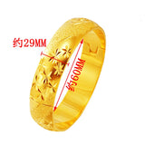 European Fine Woman Girl Party Birthday Wedding Gift Star Heart Bracelet Bangle