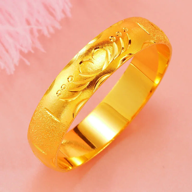 European Fine Woman Girl Party Birthday Wedding Gift Star Heart Bracelet Bangle