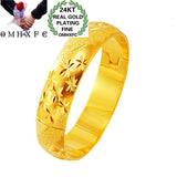 European Fine Woman Girl Party Birthday Wedding Gift Star Heart Bracelet Bangle
