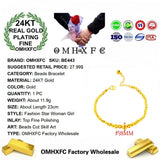 European Fine Hot Woman Girl Party Birthday Wedding Gift Beads Chain Bracelet