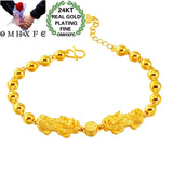 European Fine Hot Woman Girl Party Birthday Wedding Gift PIXIU Beads Bracelet