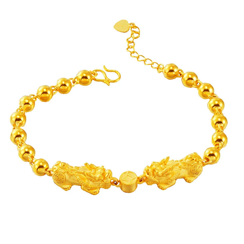 European Fine Hot Woman Girl Party Birthday Wedding Gift PIXIU Beads Bracelet