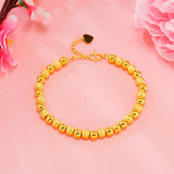 European Couple Party Wedding Gift Round Beads Bracelet
