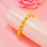 European Couple Party Wedding Gift Round Beads Bracelet