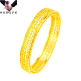 BE519 European Fine Woman Bride Hollow 24KT Bangle