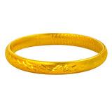 European Fine Woman Bride Mother Party Phoenix 24KT Bracelet Bangle