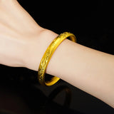 BE526 24KT Phoenix Bracelet Bangle Gift