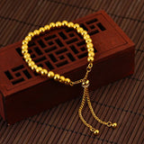 24KT Phoenix Beads Bracelet European Fine Hot Woman Girl Bride Party Gift