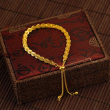 24KT Phoenix Beads Bracelet European Fine Hot Woman Girl Bride Party Gift
