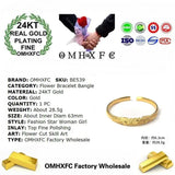 European Fine Woman Wedding Gift Peacock Bracelet Bangle
