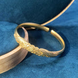 European Fine Woman Wedding Gift Peacock Bracelet Bangle
