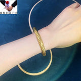 European Fine Woman Wedding Gift Peacock Bracelet Bangle