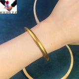 European Woman Bride Party Birthday Wedding Gift 24KT Bracelet Bangle