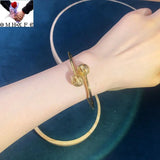 BE544 European Fine Woman Bride Party Wedding Gift 24KT Bracelet Bangle