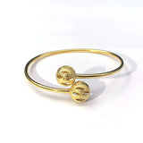 BE544 European Fine Woman Bride Party Wedding Gift 24KT Bracelet Bangle