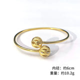 BE544 European Fine Woman Bride Party Wedding Gift 24KT Bracelet Bangle
