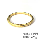 European Fine Hot Woman Girl Bride Party 24KT Bracelet Bangle