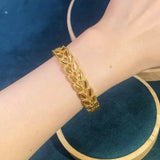 BE548 24KT Cuff Bracelet Bangle Wedding Gift