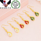 European Hot Fine Woman Girl Peacock Drop Earrings