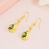 European Hot Fine Woman Girl Peacock Drop Earrings